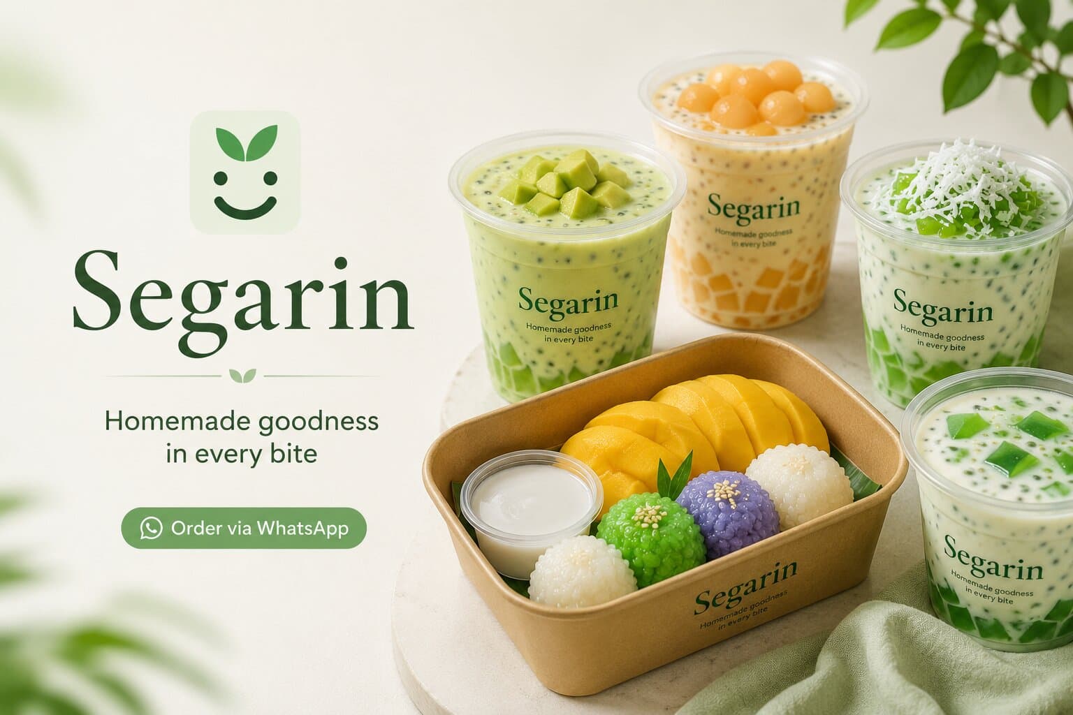 Pilihan menu Segarin